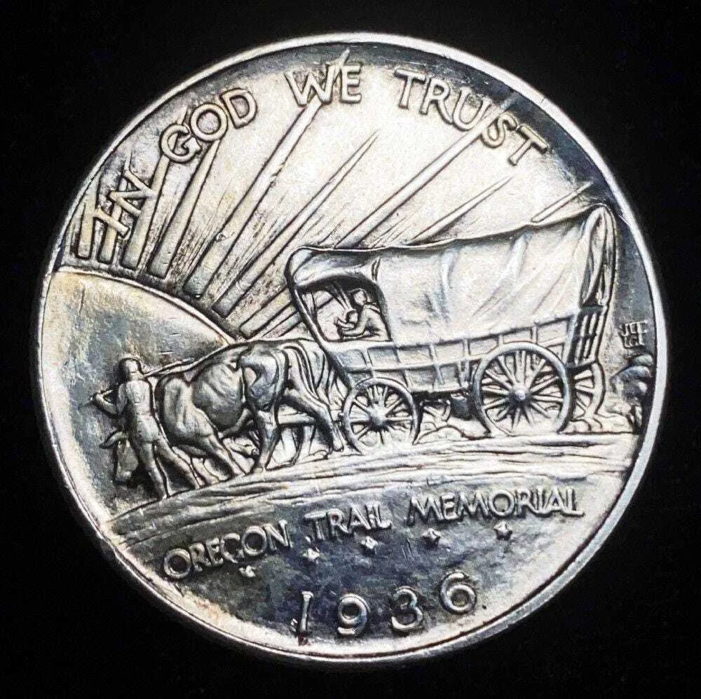 1936 S Oregon Trail Commemorative Half Dollar MS 67 PCGS 90