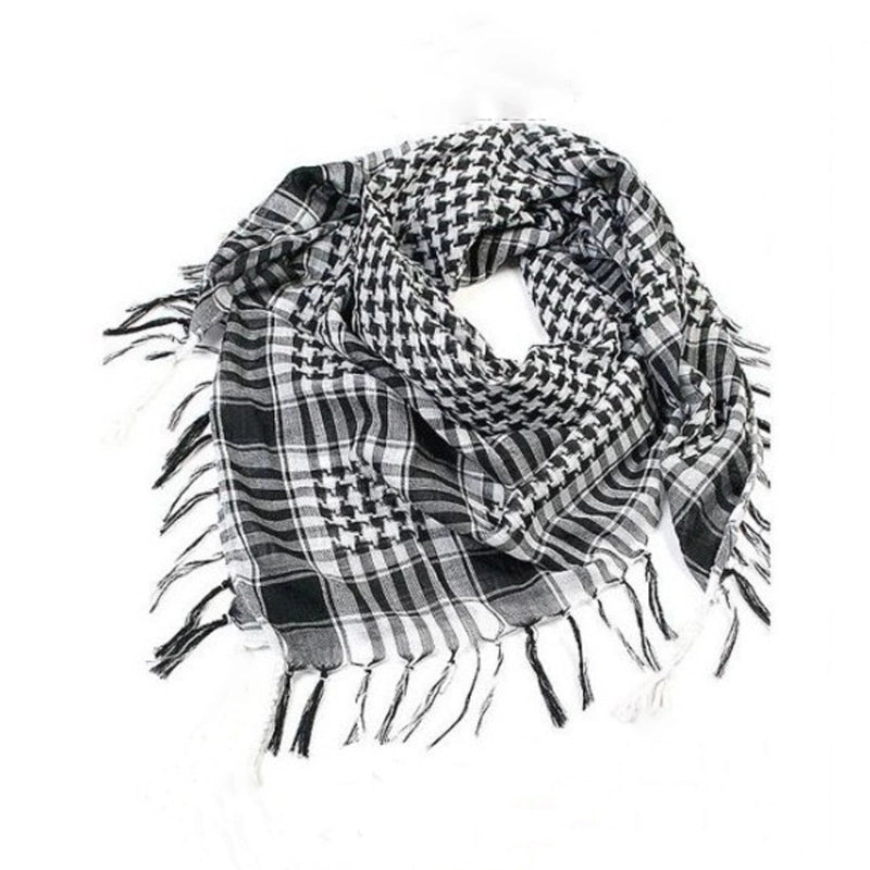 Sports Outdoor Arabic Square Scarf Military Fans Tactical Scarf Multi-functional Windproof Sand-proof Warm Scarf Scarf
