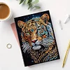 50 Seiten A5 Tiger - 5D DIY Basteln Notizbuch