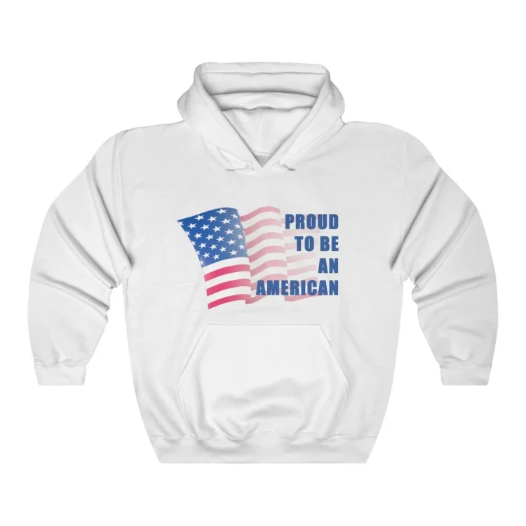 proud to be an american hoodie