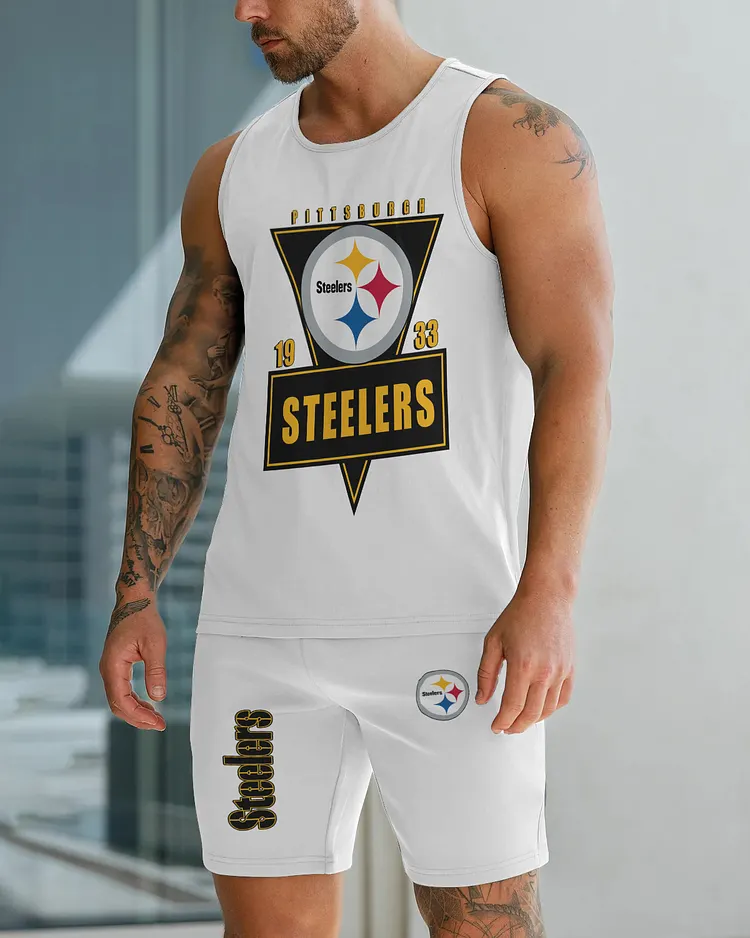 Pittsburgh Steelers Limited Men's Tank Top And Shorts Set