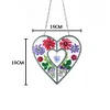 DIY Crystal Diamond Pendant Hanging Ornament Pendant for Home Garden