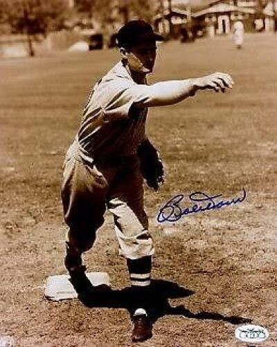 Bobby Doerr Signed Jsa Cert Sticker 8x10 Photo Poster painting Autograph Authentic