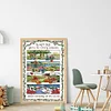 (Counted/Stamped)Rich Pastoral Seasons-14CT Cross Stitch 38*58cm/14.96*22.83in
