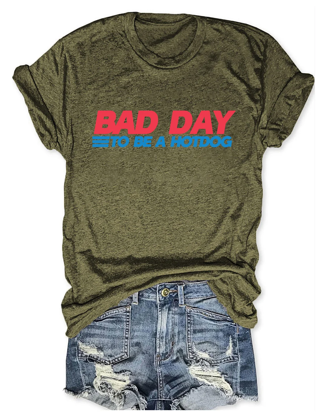 Bad Day To Be A Hot Dog T-shirt