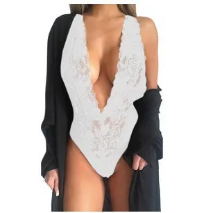 Churchf Black Perspective Three-Point Conjoined Lingerie Suit Seduction Perspective Sex Pajamas