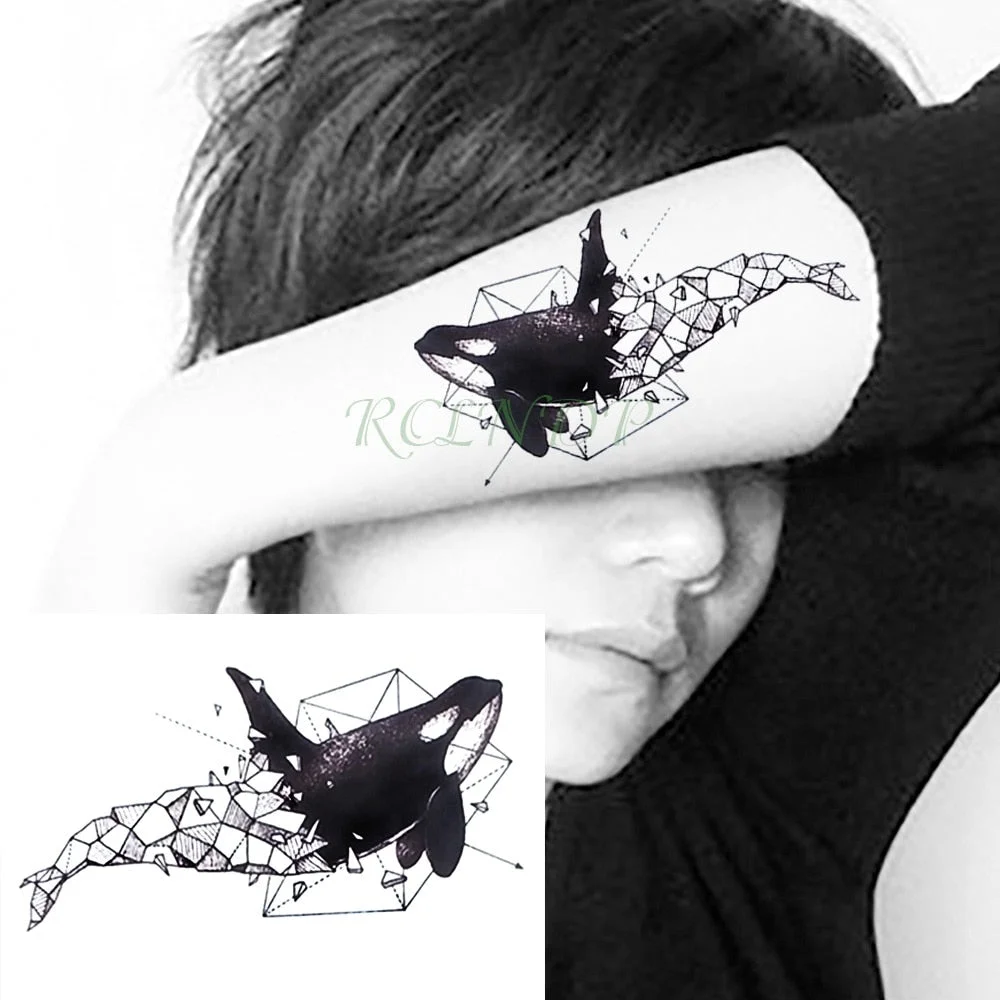 Waterproof Temporary Tattoo Sticker Snake Scorpion Gecko Animal Design Flash Tatoo Fake Tatto Hand Arm Body Art for Women Man