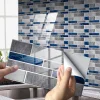 12/24 pi&egrave;ces Autocollant de carrelage mural auto-adh&eacute;sif 3D