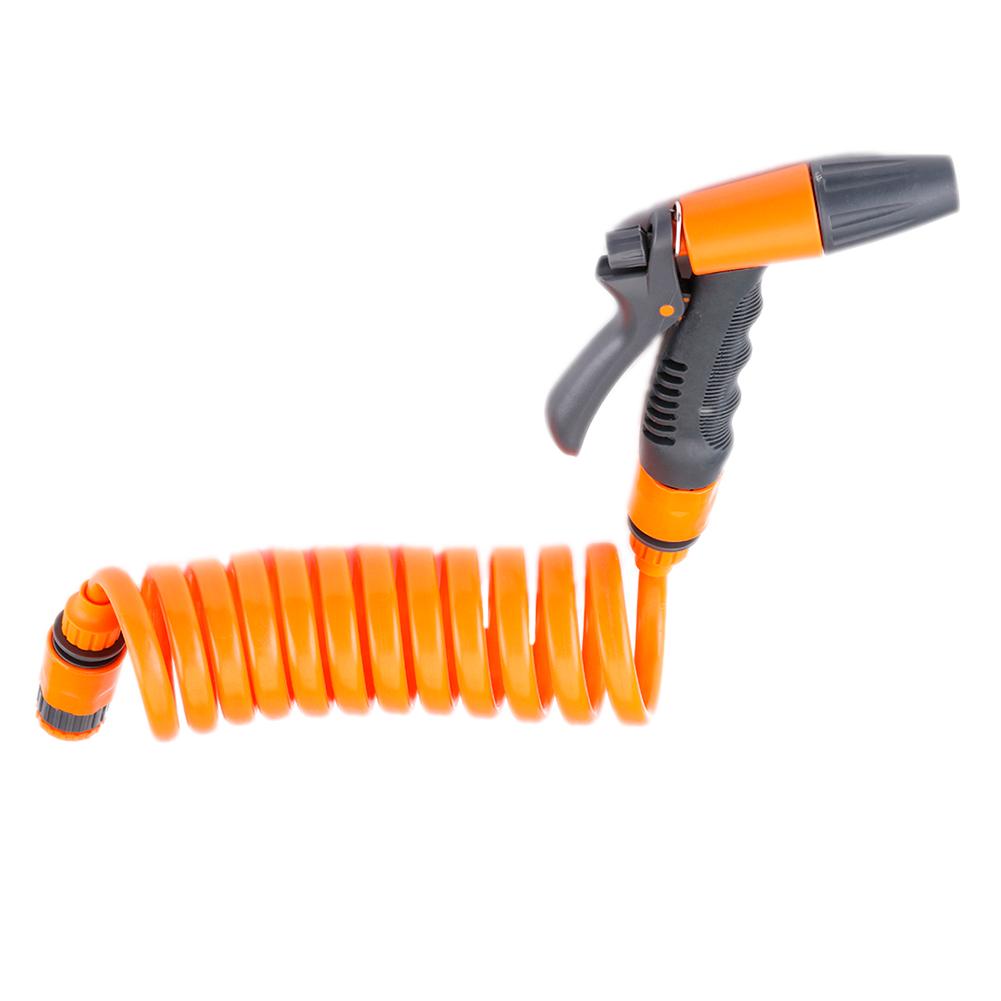 

Garden Cleaning Water Gun with 2.5m Retractable Spring Hose Connector Set, 501 Original