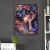 (Limited Stock)Paint By Number - Oil Painting - Illustration Girl (40*50cm)、[Everydayedeals]