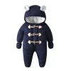 Baby Newborn Girl Boy Winter Romper Jumpsuit