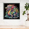 (40*40cm)Dragon - Full Round Drill Diamond Painting