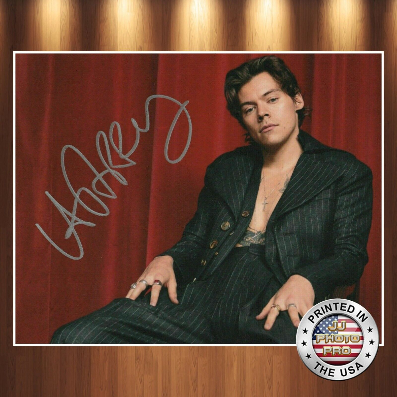 Harry Styles Autographed Signed 8x10 Photo Poster painting REPRINT