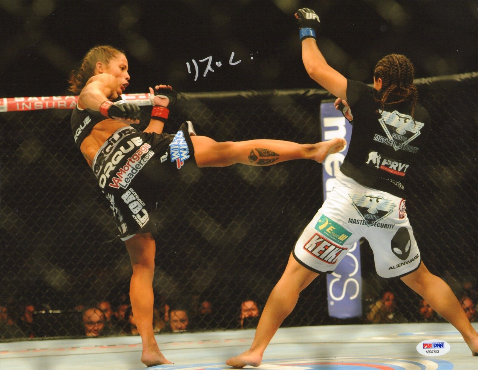 Liz Carmouche Signed 11x14 Photo Poster painting PSA/DNA COA UFC on Fox 8 11 Picture Autograph 1