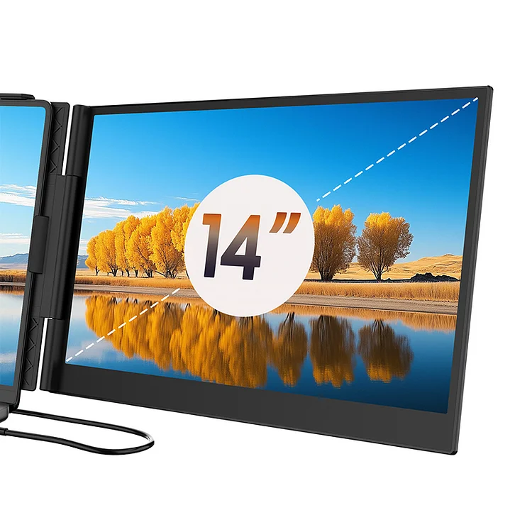 OFIYAA Tri-Screen Pro 13.3