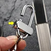 Titanium Alloy Luban Lock Keychain Mountaineering Buckle