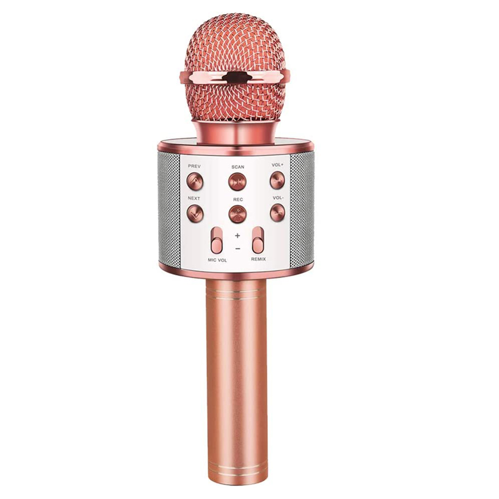 

WS858 Mobile Phone Microphone DC 5V, Rose gold, 501 Original