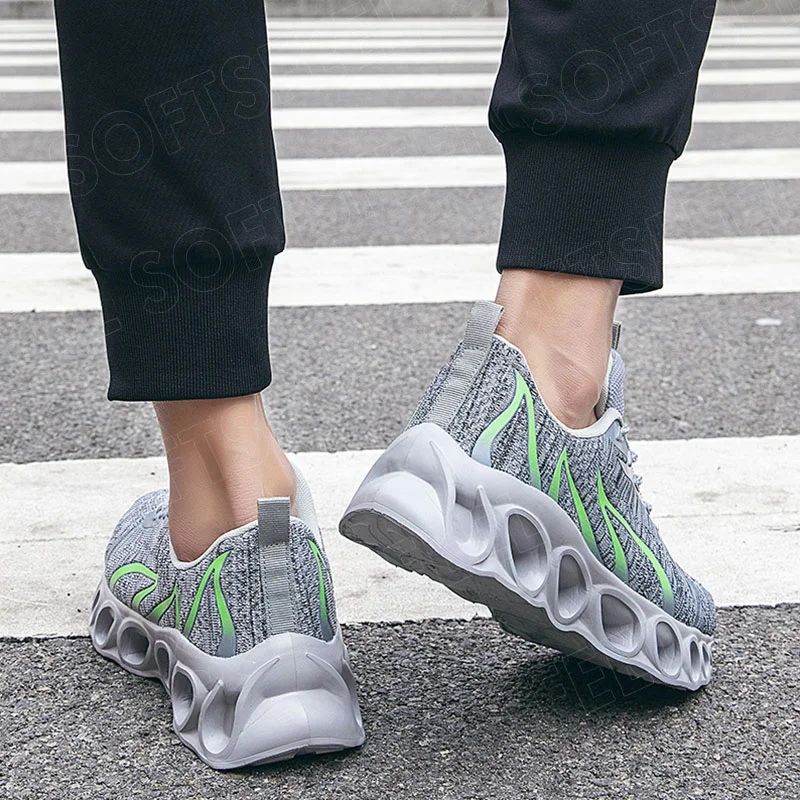 Softsfeel Women's Relieve Foot Pain Perfect Walking Shoes - Gray