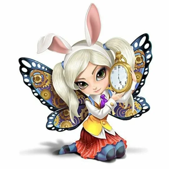 Big Eyed Butterfly Fairy Doll - Full Round/Square/AB Drill Diamond Painting-40*40CM(Canvas)