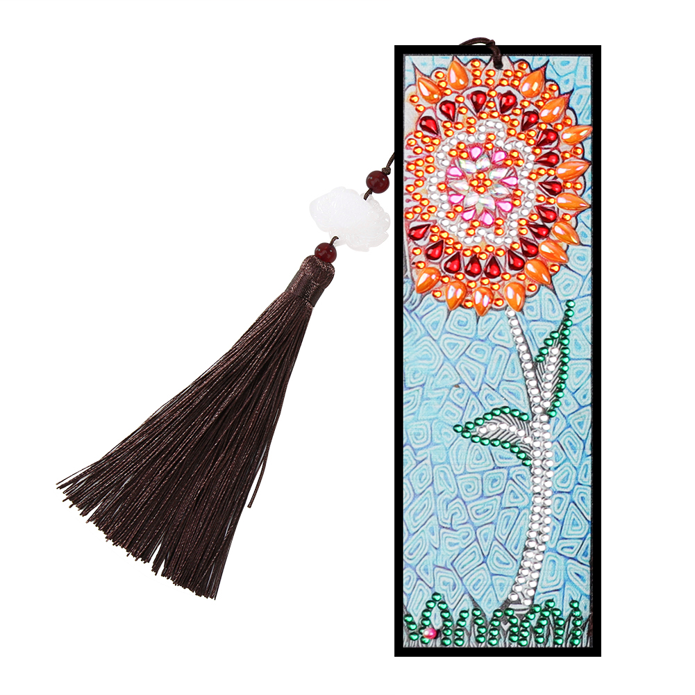 

One Flower-DIY Creative Diamond Tassel Bookmark, 501 Original