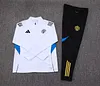 Joyfball 2025/2026 Manchester United Long Zipped Jacket White Football Jersey 1:1 Thai Quality