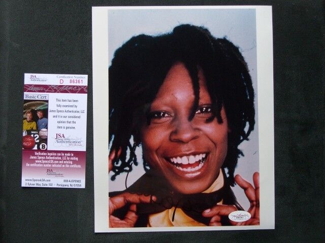 Whoopi Goldberg Rare! signed autographed 8x10 Photo Poster painting JSA coa cert