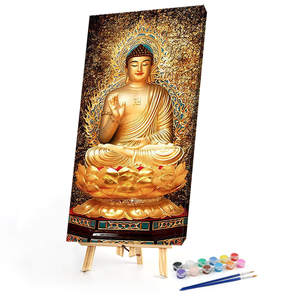 

40*80CM - Paint By Numbers - Buddha (Big Size), 501 Original