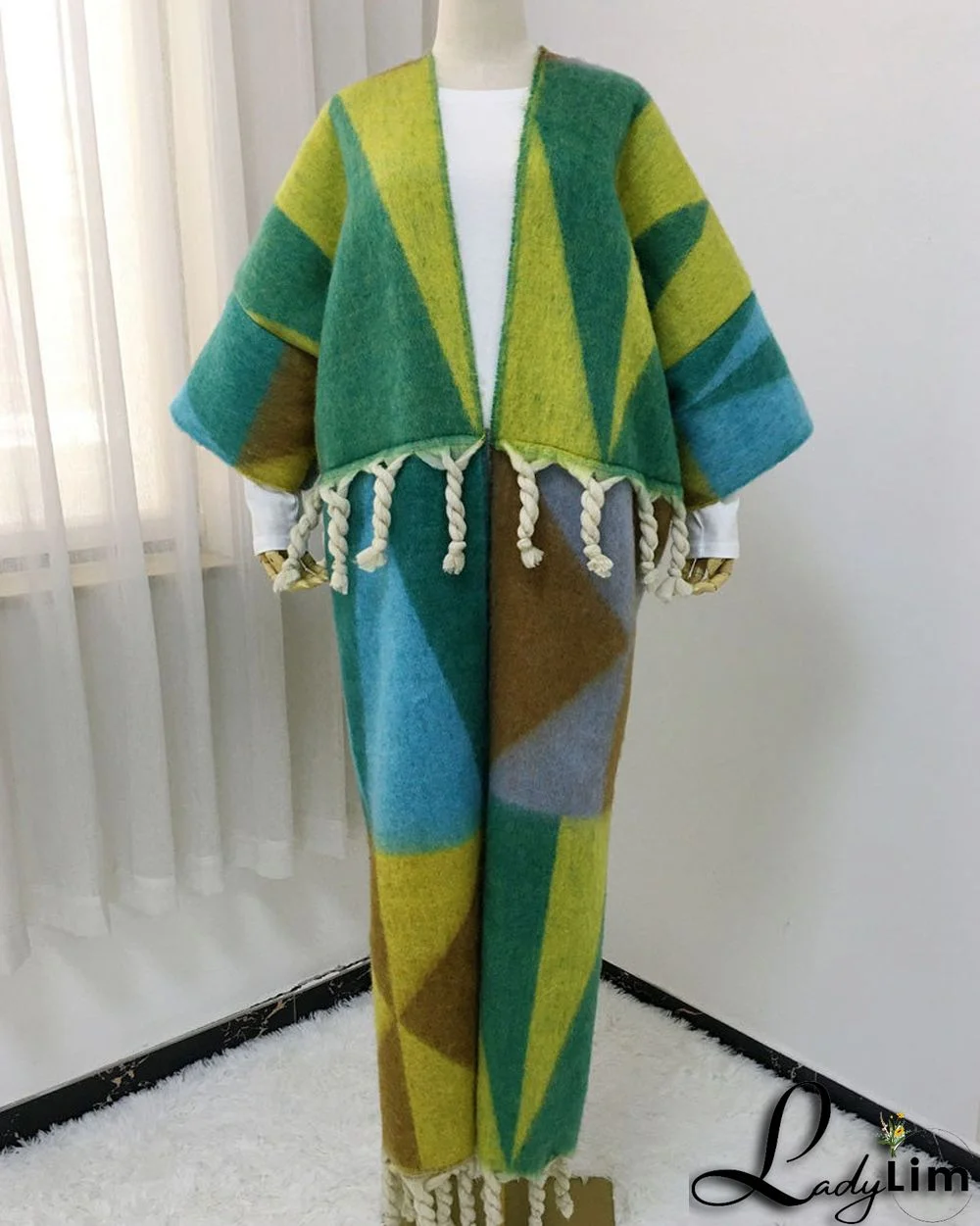 My Fancy Fuzzy Long Cardigan