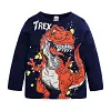 Kid Baby Boys Long Sleeves Tops Dinosaur Casual T-Shirt
