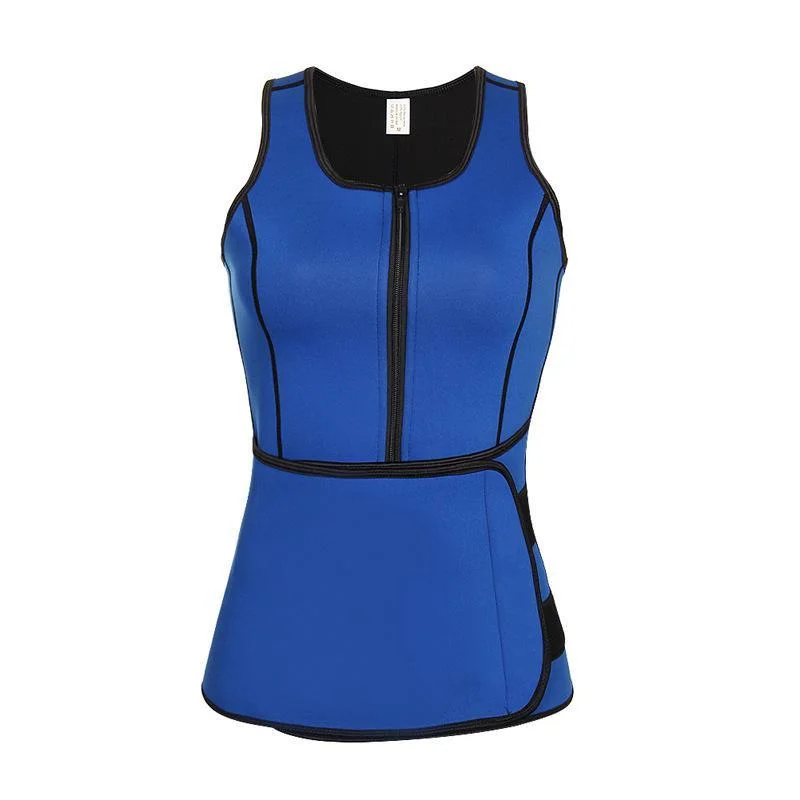 Mens Sauna Suit Waist Trainer Vest