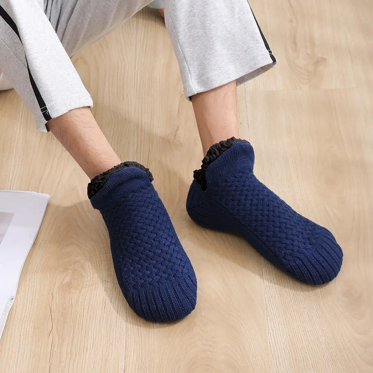 Vanccy Comfortable Add Velvet and Thicken Floor Socks QueenFunky
