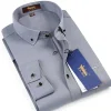 Business casual solid color shirt