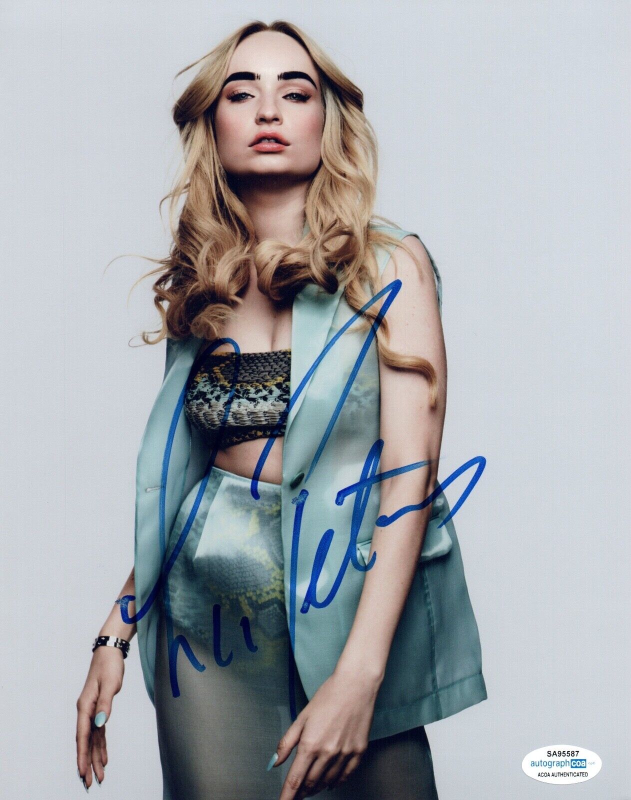 Kim Petras Signed Autographed 8x10 Photo Poster painting Pop Singer ACOA COA