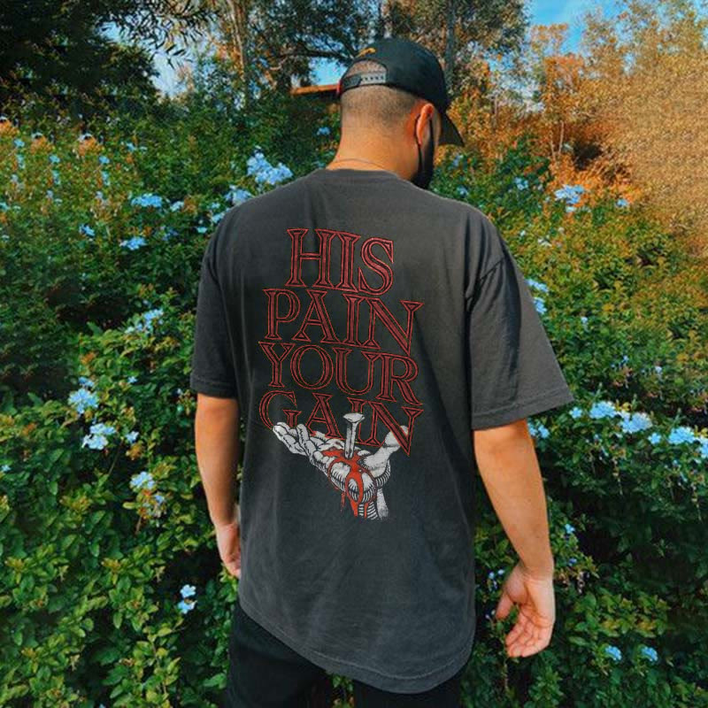 Vintage Lord's Gym Print Short Sleeve T-Shirt