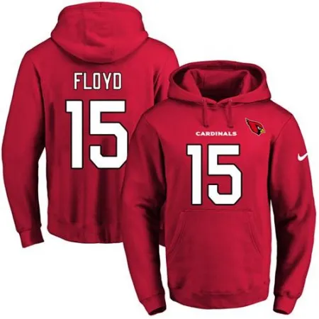 Cardinals #15 Michael Floyd Red Name & Number Pullover NFL Hoodie