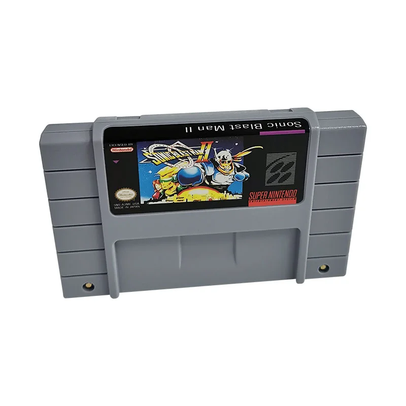 Sonic Blast Man II SNES For Super Nintendo Entertainment System - 16 Bit US Version Game Cartridge