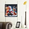 Diamond Painting-5D Full Round Drill Santa Claus & Elk(40*40 CM)