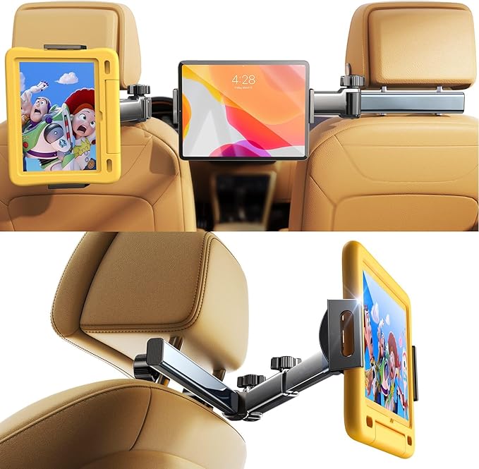Tablet Holder for Car Headrest