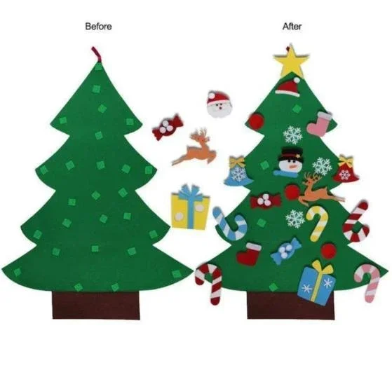 Best Gift For Children-DIY felt christmas tree