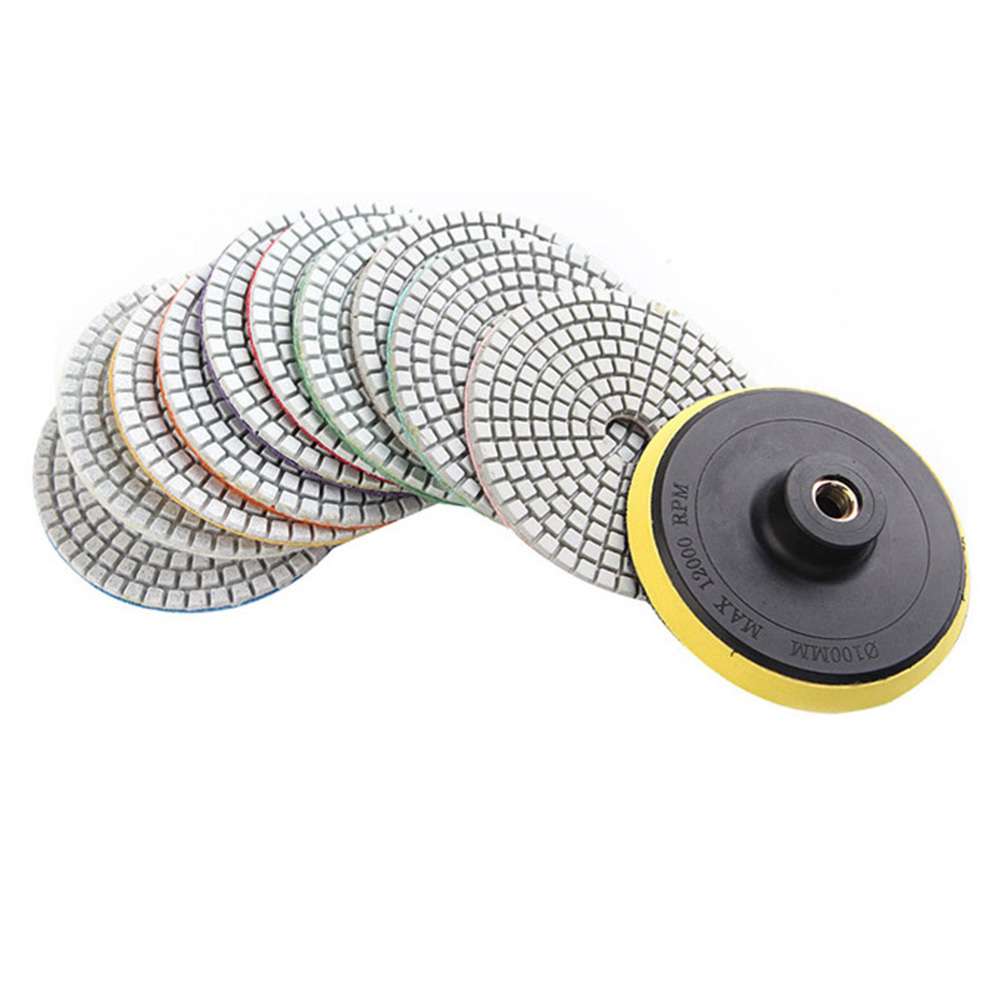 

12pcs Grinding Wheel Disc Diamond Polishing Pads for Marble Granite Stone, 501 Original
