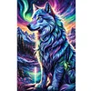 Diamond Painting -DIY Full Round Drill Wolf(40*60CM)