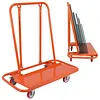 [US Local Warehouse] Heavy Duty Drywall Sheet Cart Panel Dolly Wooden Board Trolley Flatbed Handcart