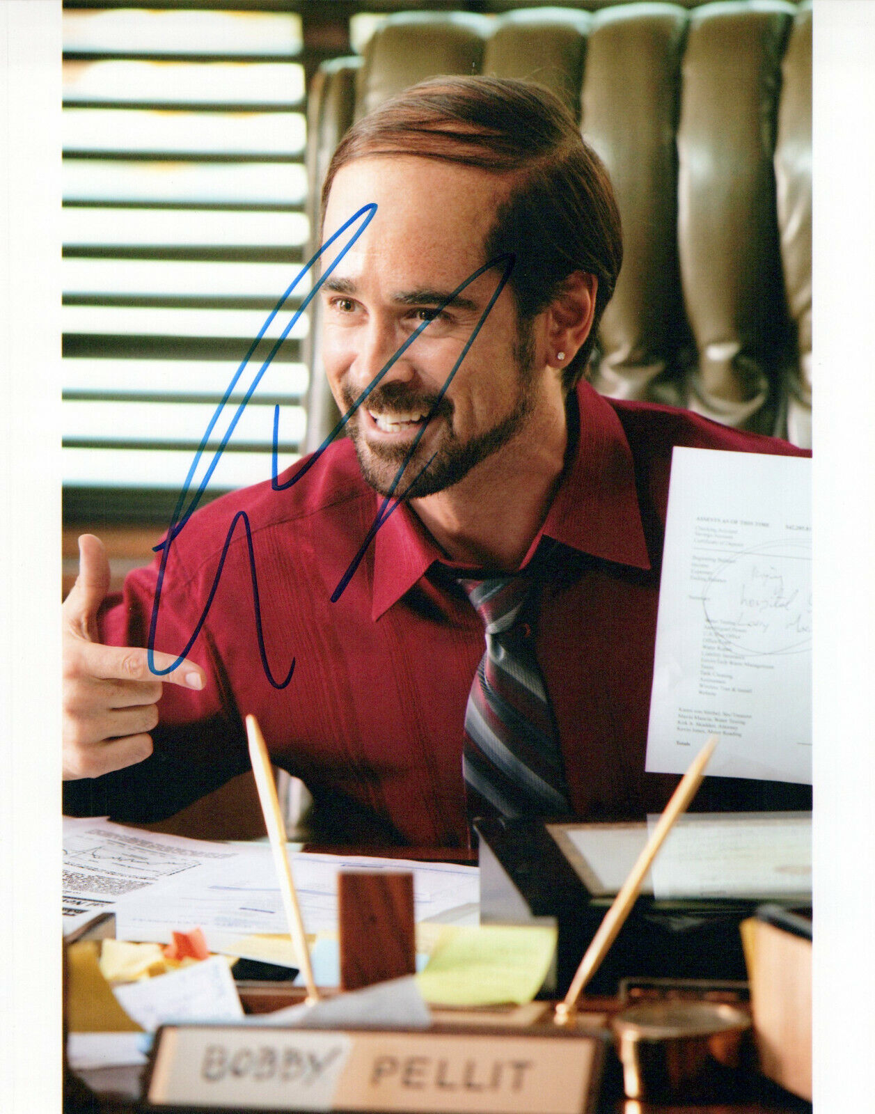 Colin Farrell Horrible Bosses autographed Photo Poster painting signed 8x10 #6 Bobby Pellit