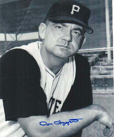 Signed 8x10 DON LEPPERT PITTSBURGH PIRATES Photo Poster painting- COA