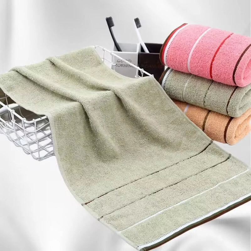 Gaoyang Towel Household Absorbent Dark Cotton Towel Adult Thickened Soft Stall Towel Factory