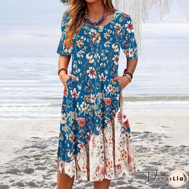 Floral Casual Dress