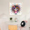 Fantasy Girl-11CT Stamped Cross Stitch 40*40cm/15.75*15.75in tapestrymarket