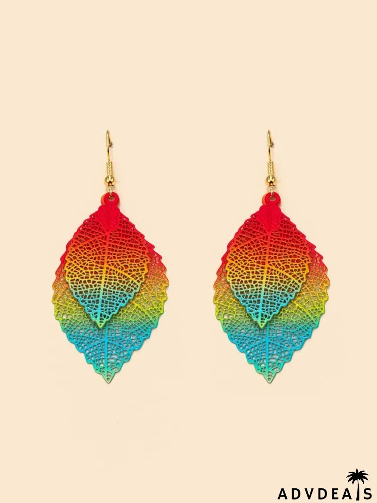 Leaf Drop Earrings