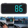 Car Head-up Display with Compass Colorful LED Display Windshield Speed Projector