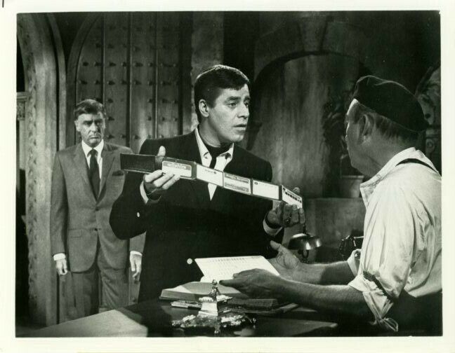 Peter Lawford Jerry Lewis Hook Line & Sinker 1972 Original Press TV 7x9 Photo Poster painting